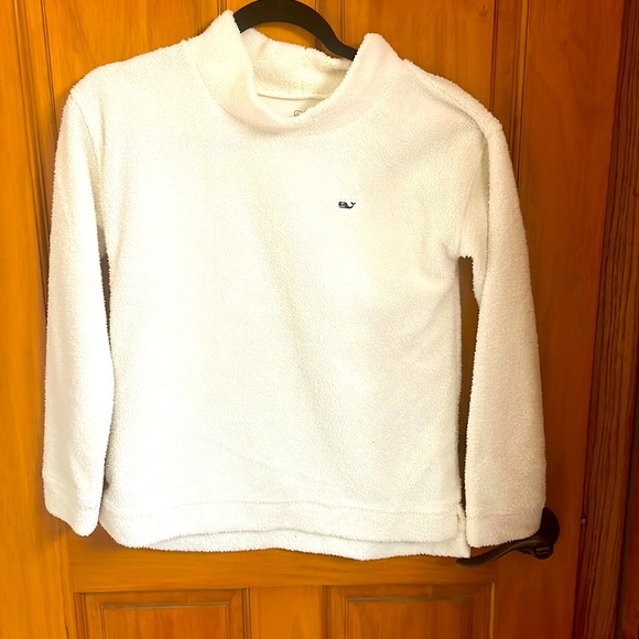 Vineyard vines-girls-fleece turtleneck - Picture 1 of 3